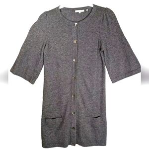 Vince 100% Cashmere short sleeve cardigan